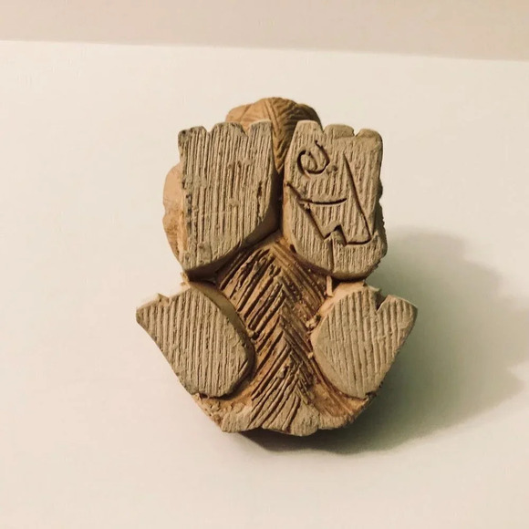 Vtg Small Artesania Rinconada Lion  Figurine Hand Made 3 Inch Long - Picture 6 of 12